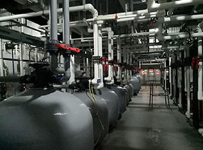 溫泉酒店的電磁變頻熱水/供暖/恒溫項目案例